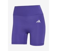 adidas Optimé Essentials Workout short tights blue purple women - M