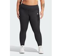 adidas Optime Full-Length Leggings (Plus Size), Black, Size 2X, Inside Leg Regular, Women Black