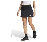 adidas Optimé Skirt with Integrated Bike Shorts, Recycled Polyester, Black