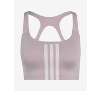adidas Optime Workout 3-Stripes Bra Light Violet - XL