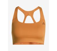 adidas Optime Workout Medium Support Sports Bra Orange - L