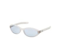 Adidas OR0129 21V Unisex Sunglasses Acetate White Blue Round Photochromic