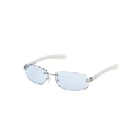 Adidas OR0130 17V Unisex Sunglasses Metal Palladium Blue Squared Photochromic