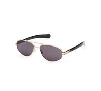 Adidas OR0137 32A Unisex Sunglasses Metal Gold Smoke Squared Normal