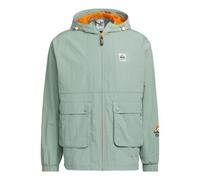 adidas Original Adventure Windbreaker Jacket 'Silver Green' IK8594 M