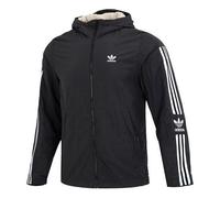 adidas Original Reversible Polar Fleece Jacket 'Black Beige' HL9186 S