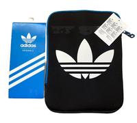 adidas Original Tablet PC Sleeve Black/ White/Blue Zip Up 7” x 10” inches New