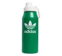 adidas Originals 1 Liter 32 Oz Metal Water Bottle HotCold DoubleWalled Insulated 188 Stainless Steel GreenWhite One Siz