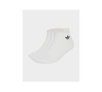 adidas Originals 3-Pack Ruffle Socks - White 6.5-8