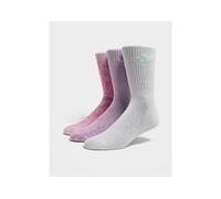adidas Originals 3-Pack Tie Dye Socks - Pink 4.5-5.5