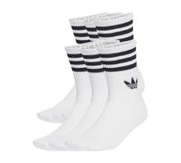 adidas Originals Unisex 3 Stripes Crew Socks 6 Pairs