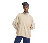 Adidas Originals 3-stripes Oversized Crew Sweatshirt size S | Hoodies Outlet | Women S