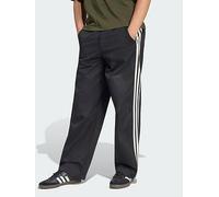 adidas Originals 3 Stripes Pleated Pants, Black, Size 32, Men Black