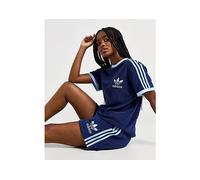 adidas Originals 3-Stripes Towelling Shorts - Blue - Womens XS