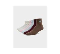 adidas Originals 6-Pack Quarter Socks - Multi Coloured 4.5-5.5