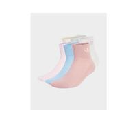 adidas Originals 6-Pack Quarter Socks - Pink 4.5 - 5.5