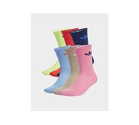 Trefoil Cushion Crew Socks 6 Pairs