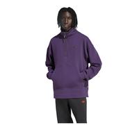 Adidas Originals 90s Alternative Sport Graphic Fleece Half Zip Sweatshirt Purple L Men