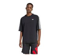 Adidas Originals Adicolor 3 Stripes Oversized Short Sleeve T-shirt Black L Men