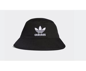 Adidas Originals Adicolor Bucket Hat Black With White Logo