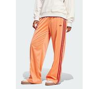 adidas Originals Adicolor Classic Firebird Loose Track Pants, Orange, Size M, Inside Leg Regular, Women Orange