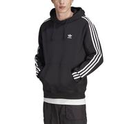 Adidas Men's 3 Stripe Hoodie Black