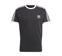Adidas Men's 3 Stripe T-Shirt Black