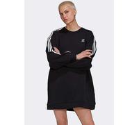 adidas Originals 'Adicolor Classics' Long Sleeve Sweat Dress Black Stripe
