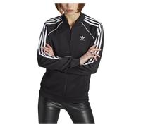 Adidas Originals Adicolor Classics Sst Full Zip Sweatshirt Black 2XS Woman