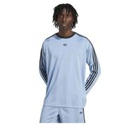 Adidas Originals Adicolor Jacquard Long Sleeve T-shirt Blue S Men