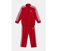 Adidas Originals Adicolour Firebird Tracksuit Kids Zip Track Red 3-7 Year JC9151