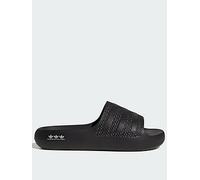 adidas Originals Adilette Ayoon W - Black, Core Black/Cl White/Core Black, Size 5, Women Core Black/Cl White/Core Black