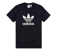 adidas originals Alphabet Printing Pattern Breathable Short Sleeve Black CW0709 XS