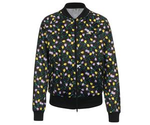 Adidas Originals AOP Track Top Floral Bomber Track Jacket Zip Long Sleeve