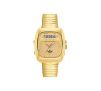 Adidas Originals Retro Wave Three AOSY25014 - Unisex - 37 mm - Mineral Glass Gold 20 mm