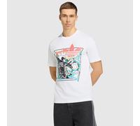 adidas Originals Archive Anime Football Graphic T Shirt White
