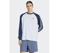 adidas Originals Bc Long Sleeve Cali T-Shirt, Blue, Size M, Men Blue