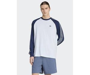 adidas Originals Bc Long Sleeve Cali T-Shirt, Blue, Size S, Men Blue