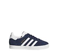 adidas Originals Boys' Gazelle C Sneaker, Collegiate Navy White, 12.5 M US Little Kid