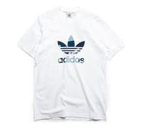 adidas originals Camouflage Logo Printing Short Sleeve White DX3676 XL