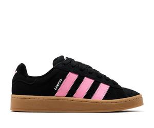adidas Originals Campus 00s Womens Sneakers, Core Black/White/True Pink, 6.5