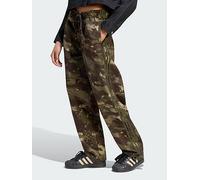 adidas Originals Cargo Pant Oversized, Multi, Size L, Inside Leg Regular, Women Print
