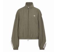 Adidas Originals Checks Full Zip Sweatshirt Green 2XS Woman
