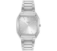 Adidas Originals CITY TECH SQUARE AOFH26516 - Unisex - 39 mm - Analogue - Quartz - Mineral Glass Silver 16 mm