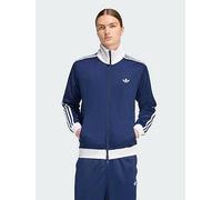 adidas Originals Classic Track Top, Blue, Size L, Men Blue