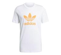 adidas Originals Classics Trefoil Tee 'White Solar Orange' GN3486 M
