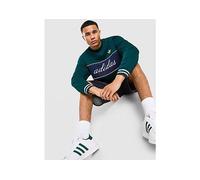 adidas Originals Colour Block Crew Sweatshirt - Green - Mens M