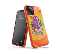 adidas Originals Compatible with iPhone 11 Pro Case, Moulded Bodega Mobile Phone Protective Cover Orange