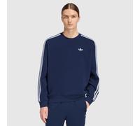 Adidas Originals Adicolor 3 Stripes Oversized Crewneck Sweatshirt Blue S / Regular Man