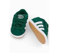 adidas Originals Crib Campus 00S Trainers - Green, Dark Blue/Ftwr White/Gold Met., Size 4 Younger Dark Blue/Ftwr White/Gold Met.